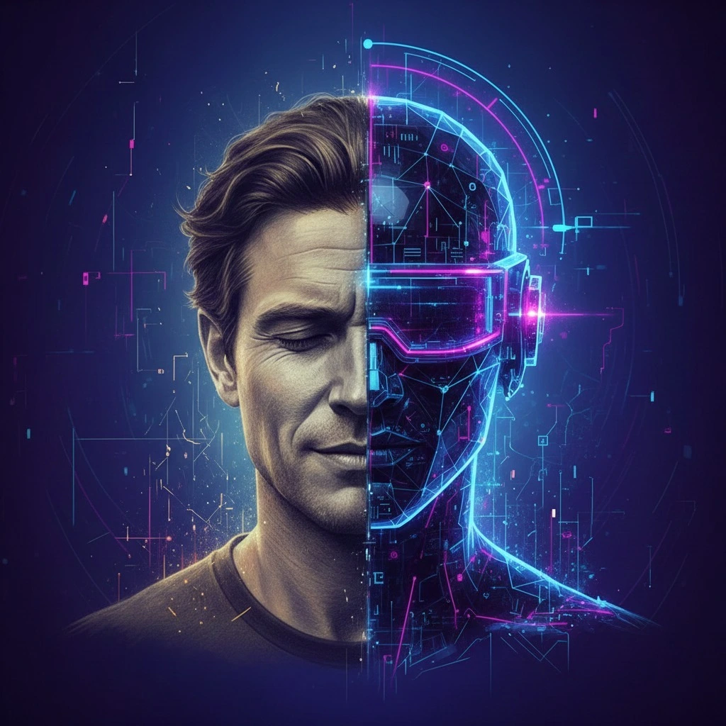 Bar Levokitz dual meaning concept showing creative digital elements and security barrier systems in modern design