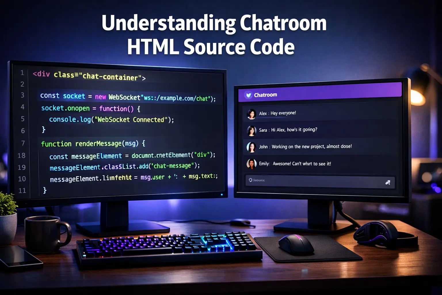 Understanding view:source:rockingwolvesradio.com/main/chatroom/chatroom.html: A Developer’s Guide to Web Chatroom Architecture