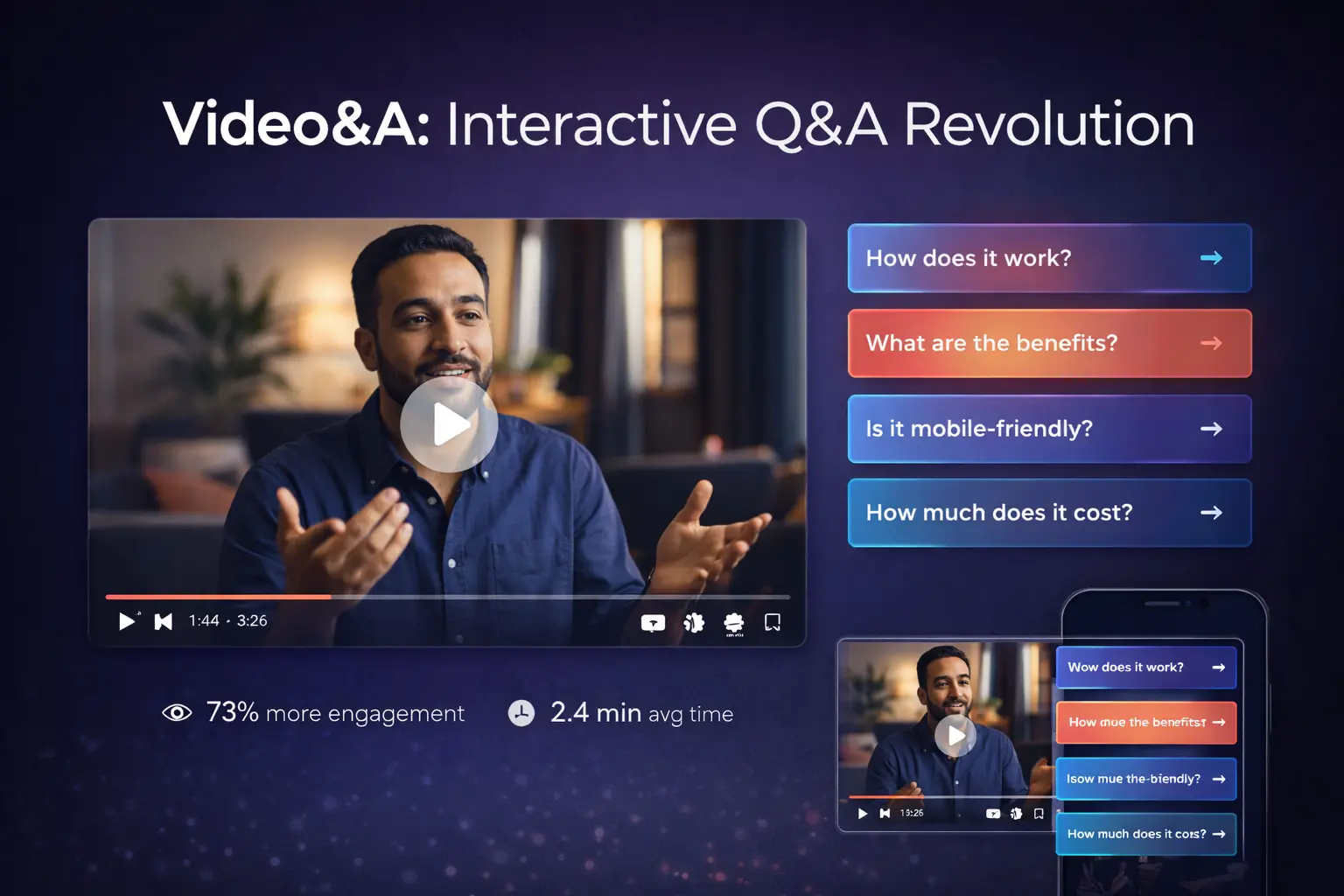 Video&A: Interactive Q&A Revolution for Digital Engagement