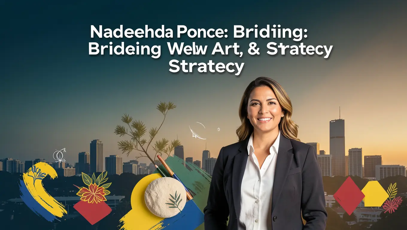 Nadeshda Ponce: The Creative Force Redefining Wellness and Leadership