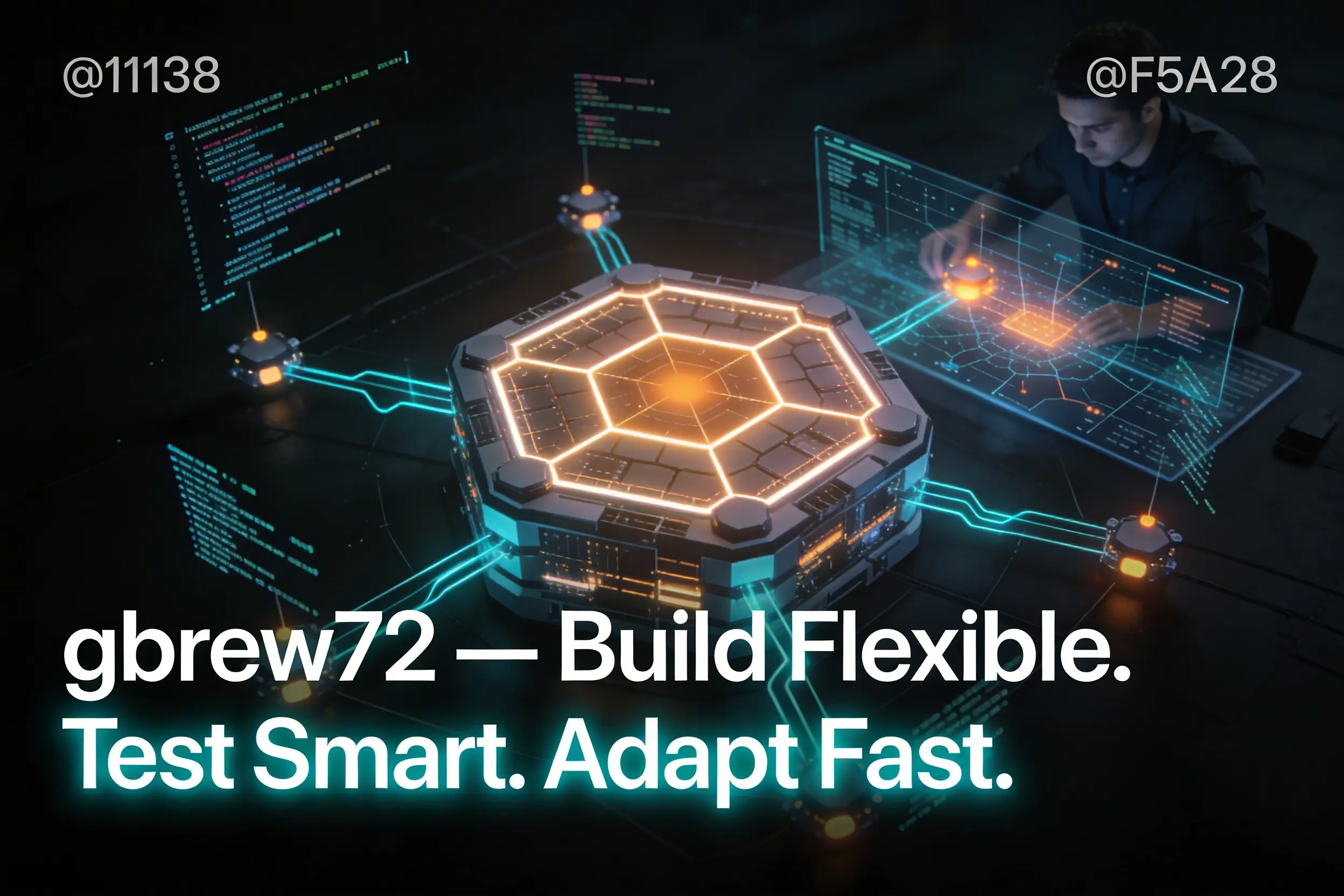 gbrew72 digital framework concept showing modular architecture and experimental development workflows for US developers in 2026