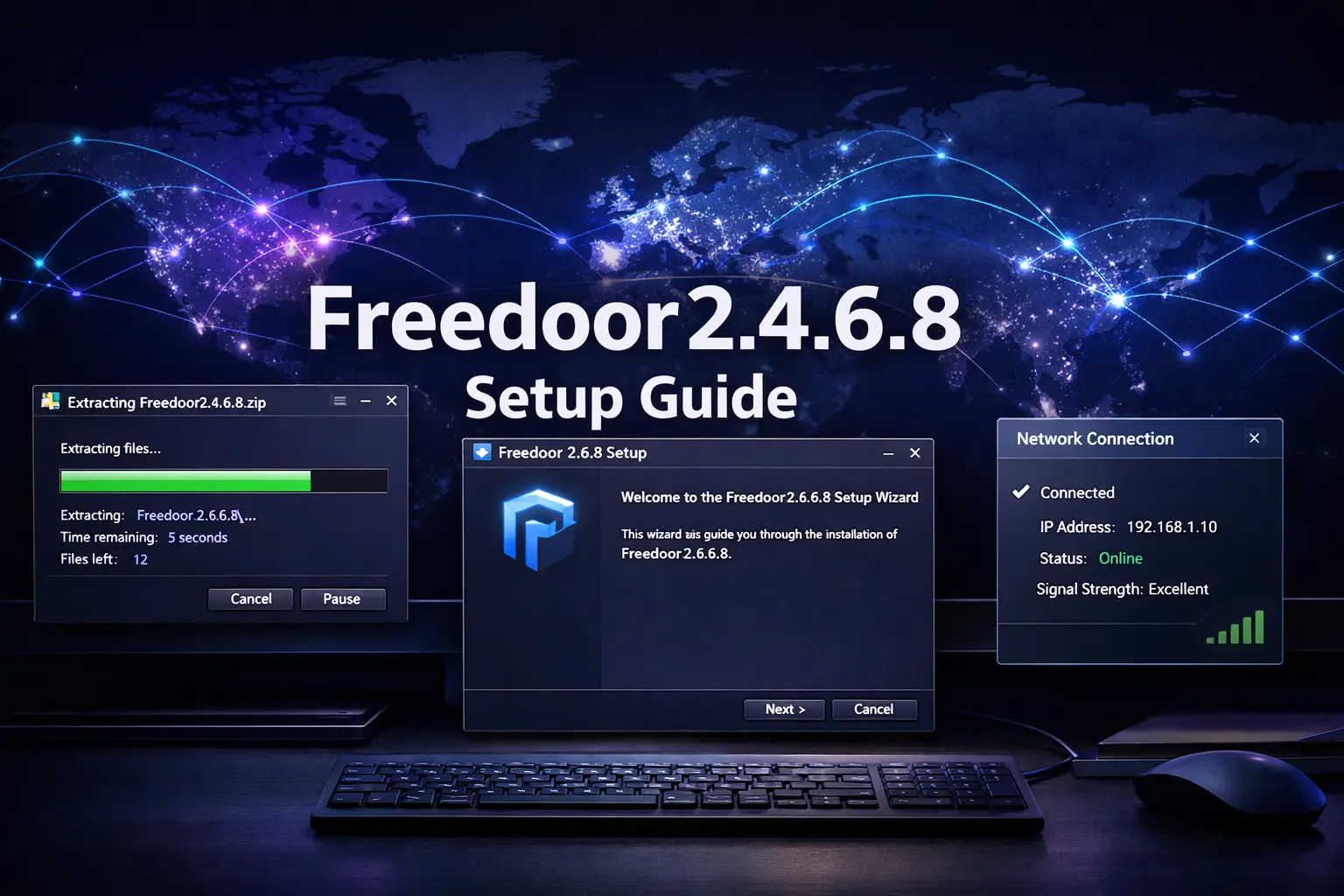 How to Install Freedoor2.4.6.8 (Complete Beginner to Advanced Guide)